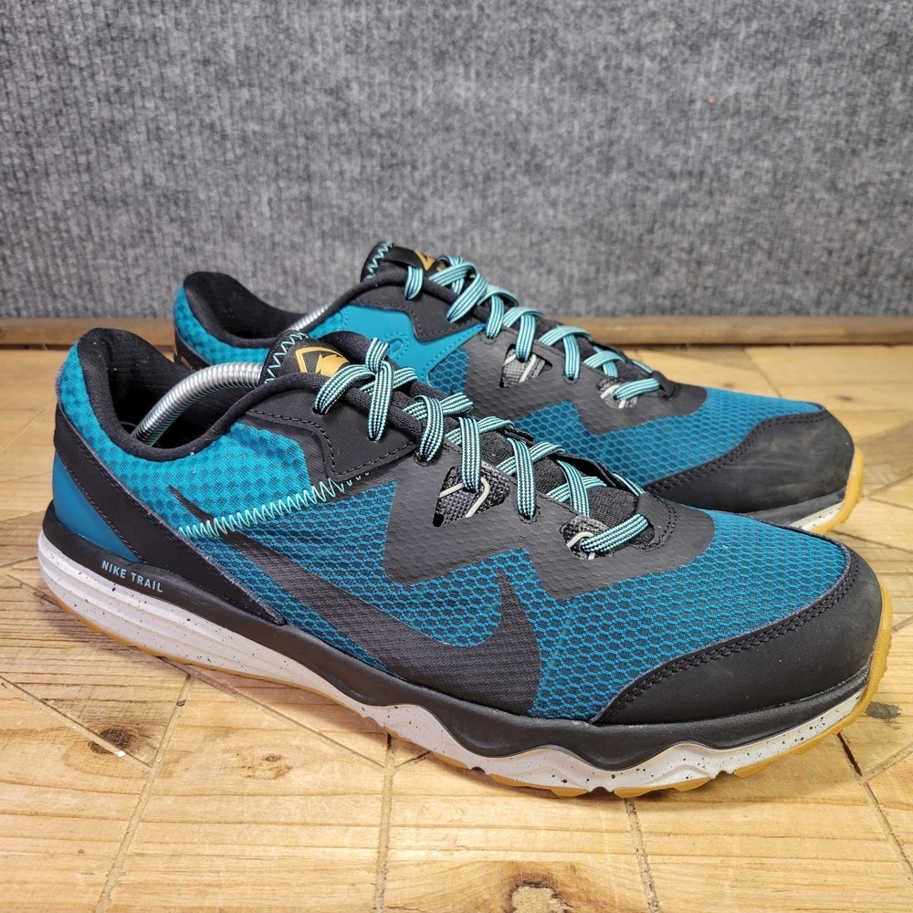 Nike Juniper Mens 12 Trail Hiking Running Trainers Bright Spruce Shoe CW3808-302